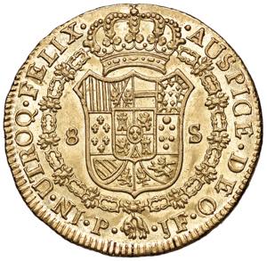 COLOMBIA Popayan - Carlo IV (1788-1808) 8 ... 