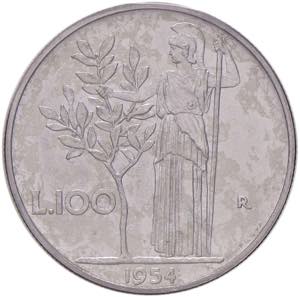 Repubblica italiana (1946-) 100 Lire 1954 ... 