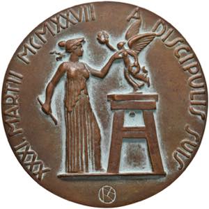 GERMANIA Baden - Hermann Volz Medaglia 1927 ... 