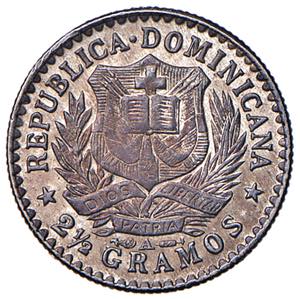 REPUBBLICA DOMINICANA 10 Centavos 1897 - MI ... 