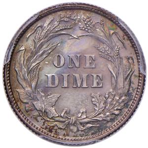 USA 10 Cents 1899 - AG In slab PCGS PR66CAM ... 