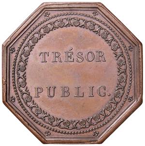Gettone 1810 Tesoro Pubblico - Opus: Tiolier ... 