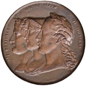 Medaglia 1810 Napoleone, Maria Luisa e il ... 