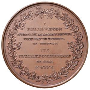 Medaglia 1810 In onore di Pierre Vignon ... 