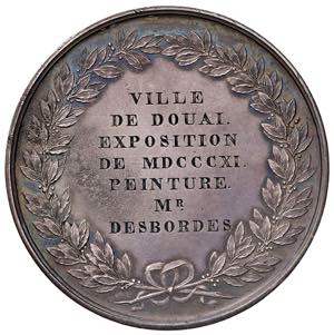 Medaglia 1811 Esposizione di Douai D/ Testa ... 