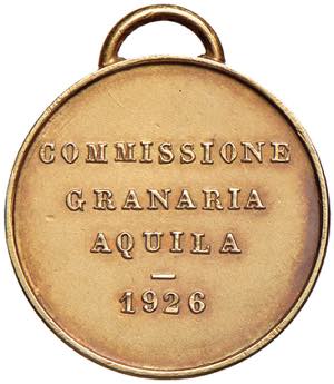 MEDAGLIE FASCISTE Medaglia 1926 commissione ... 