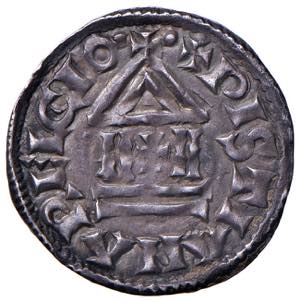 MILANO Lotario I (840-855) Denaro - AG (g ... 