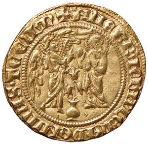 NAPOLI Carlo II (1285-1309) Saluto d’oro - ... 