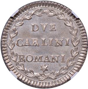 Pio VI (1775-1799) 2 Carlini A. X - Nomisma ... 