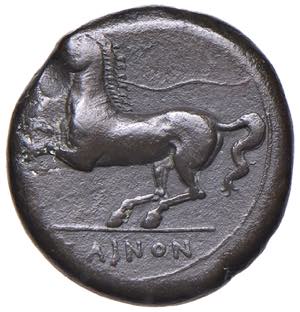 SICILIA Kainon (340-330 a.C.) AE - Grifone ... 