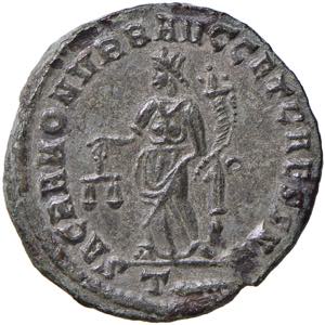 Costanzo Cloro (305-306) Follis (Ticinum) - ... 