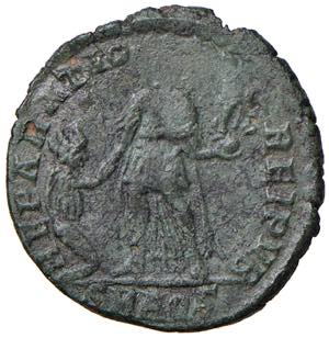 Valentiniano II (375-392) Maiorina - Busto a ... 