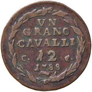 NAPOLI Ferdinando IV (1759-1799) Grano 1788 ... 