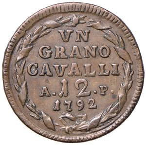 NAPOLI Ferdinando IV (1759-1799) Grano 1792 ... 