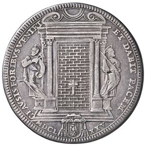Clemente X (1670-1676) Piastra 1675 Giubileo ... 