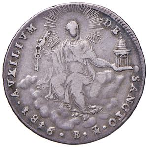 Pio VII (1800-1823) Bologna - Doppio giulio ... 