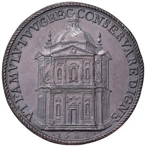 Gregorio XIII (1572-1585) Medaglia 1582 - AE ... 