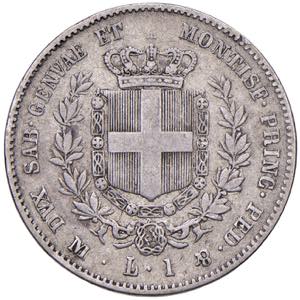 Vittorio Emanuele II (1849-1860) Lira 1860 M ... 
