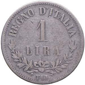 Vittorio Emanuele II (1861-1878) Lira 1863 T ... 