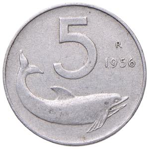 REPUBBLICA ITALIANA - 50 Lire 1956 - IT R