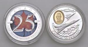 CANADA Elisabetta II (1952-2022) 20 Dollari ... 
