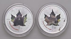 CANADA Elisabetta II (1952-2022) 5 Dollari ... 