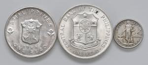 FILIPPINE Peso 1963 - KM 193 AG (g 26,73) In ... 