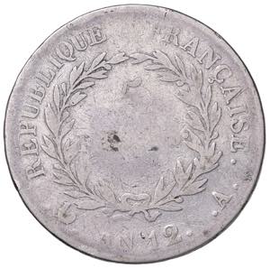 FRANCIA Napoleone (1804-1814) 5 Franchi an ... 