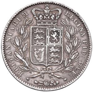 INGHILTERRA Victoria (1837-1901) Corona 1845 ... 