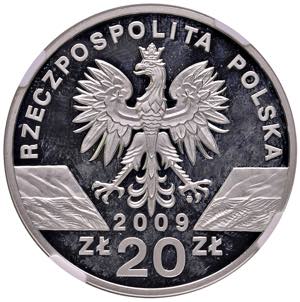 POLONIA 20 Zlotych 2009 Animals of the World ... 