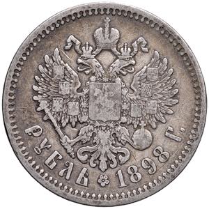 RUSSIA Nicola II (1894-1917) Rublo 1898 ?? - ... 