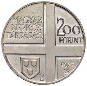 UNGHERIA 200 Forint 1977 - KM 610 AG (g ... 