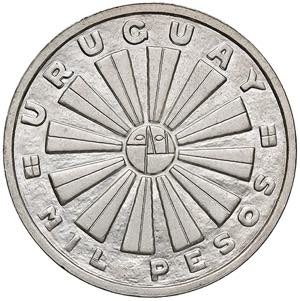URUGUAY 1.000 Pesos 1969 ... 
