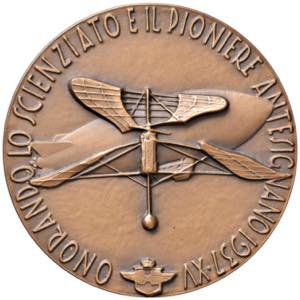 ENRICO FORLANINI Medaglia 1937 - Opus: E. ... 