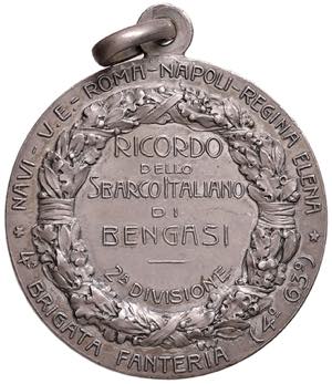 Medaglia 1911 Sbarco di Bengasi - Opus: non ... 