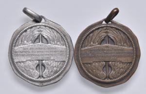 Medaglia 1918 coppie di medaglie IV ... 