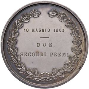Medaglia premio 1903 - ... 