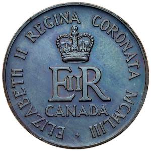 CANADA Medaglia 1952 Incoronazione di ... 