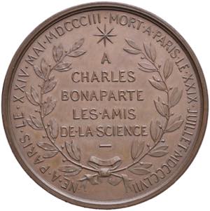 FRANCIA Medaglia 1857 Morte di Charles ... 