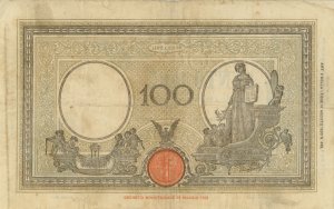 Banca d’Italia 100 Lire 09/12/1942 - U10 ... 