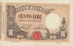 BANCA D’ITALIA 100 ... 
