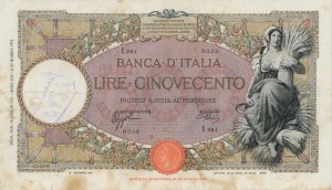 Banca d’Italia - 500 ... 