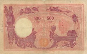 Banca d’Italia - 500 Lire 31/03/1943 - O5 ... 