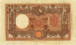 Banca d’Italia - 1.000 Lire 12/12/1942 - ... 