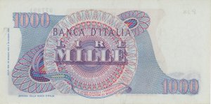 Banca d’Italia - 1.000 Lire 20/05/1966 - ... 