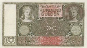 OLANDA 100 Gulden ... 