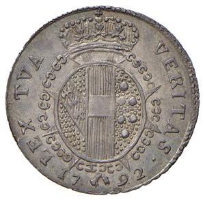 FIRENZE Ferdinando III (1790-1801) Mezzo ... 