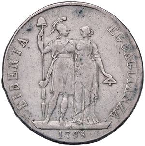 GENOVA Repubblica Ligure (1798-1805) 8 Lire ... 