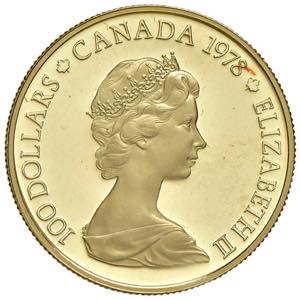 CANADA 100 Dollari 1978 ... 