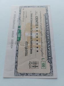 Miniassegni - Banco di Napoli - ... 
